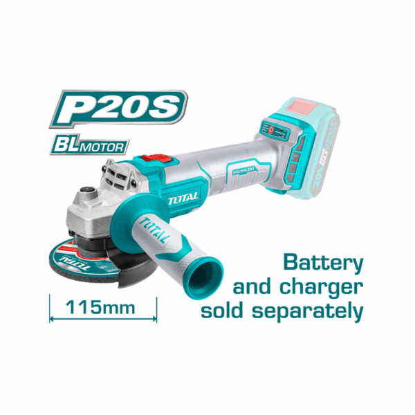 Total Angle Grinder Lithium-Ion 20V TAGLI201158