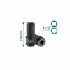 Total Socket Spanner Impact Dr. Deep 1/2" 17mm THDIS12171L