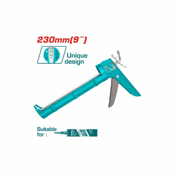 Total Caulking Gun 9" with Iron Shank Teeth THT21809