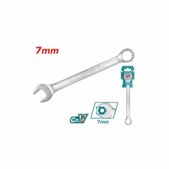 Total Combination Spanner 7mm, Chrome Plated, Matt Finish TCSPA071
