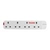 Tronic 4 Way Extension Socket with 10 Metre Cable