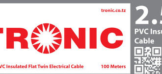 Tronic 2.5 mm Flat Twin Cable