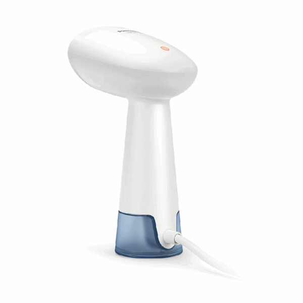 Philips Garment Steamer Handheld 980W 85ml Water Tank, Lightweight and Compact Design, Quick set-up, Kills up to 99.9% of Bacteria 1000 Series White STH1000