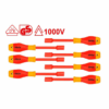 Total Screw Driver Nut 7pcs Set Insulated THKISD0701