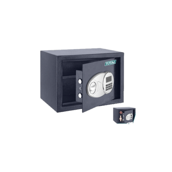 Total Electronic Safe Box, 3 to 8 Digit Code Freely 25 x 35 x 25cm 19L TESF2501