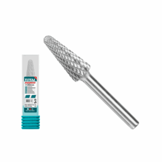 Total Drill Bit Tungsten Carbide Rotary Burrs, Shank 6mm Head 8mm TAKC1003