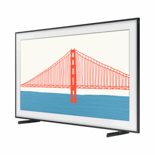 Samsung 65" QLED 4K The Frame TV with Art Mode, Customizable Bezel, Dual LED, PC on TV, AI Upscaling, Solar Cell Remote 65LS03A
