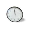 Generic High Quality Fashionable/Elegant Simple Design Medium Size Battery Operated Round Shaped Analog Silent Quartz Wall Clock Black/White N78628