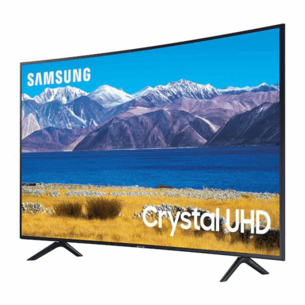 Samsung 65" LED 4K Crystal UHD Smart TV, Air Slim Design, Curved Screen, Ambient Mode, HDR, Game Enhancer, Smart Hub & One Remote Control 65TU8300