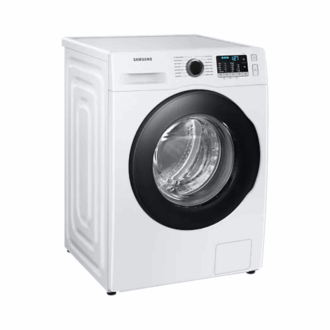 Samsung Washing Machine 9kg Front Load Inox, EcoBubble, AirWash, HygieneSteam, DIT, AI Control, Quick Wash WW90TA046AX/NQ