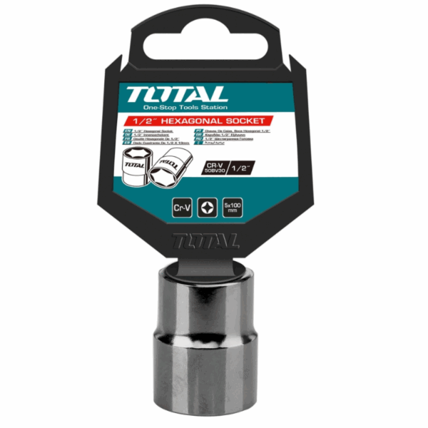 Total Socket Spanner Hexagonal ½” 25mm THTST12251