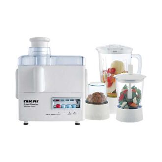 Nikai Juicer and Blender 4in1 300W 1.6L Juicer Blender Meat Chopper Grinder & Pulse Powerful Motor With Thermostat NFP1724N