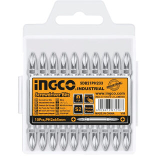 Ingco Screwdriver Bit 65mm 10pcs Set SDB21PH233