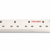 Tronic 4 Way Extension Socket