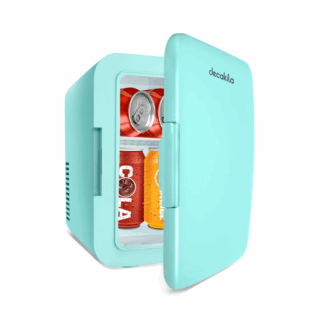 Decakila Mini Refrigerator 4L Electrothermal Cooling AC & DC Cooling & Heating With Knobs KUFG009L