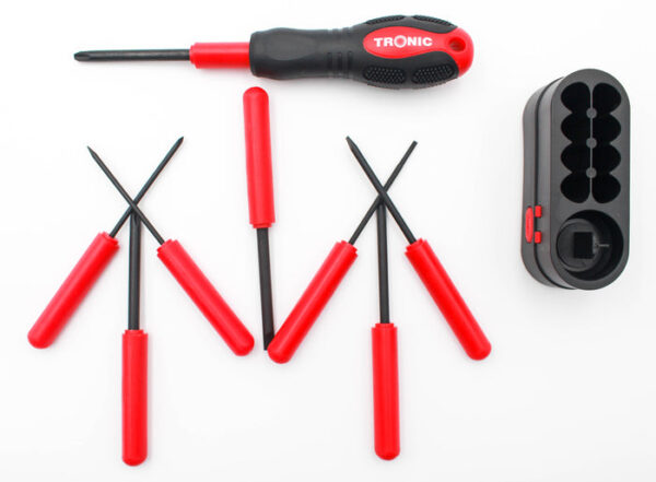 Tronic 8 In 1 Screw Driver Set (8 Pcs Bits)