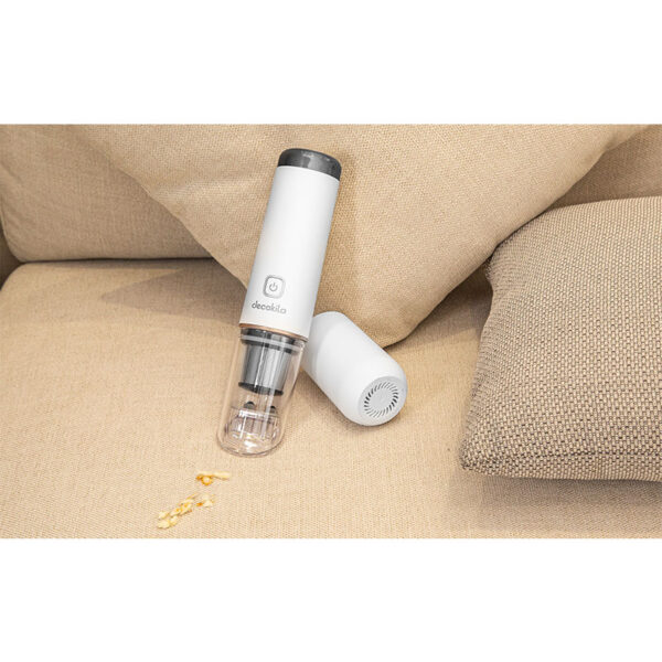 Decakila Portable Vacuum Cleaner 65W w/USB Working Time 15min Mini Hand Held Vacuum Cleaner CMPV001W