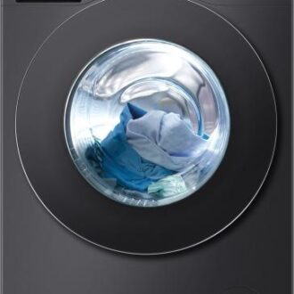 Hisense Washing Machine 12kg & 8kg Dryer with Steam Wash, Auto Dosing, Pure Jet, Durable Inverter, Quick Wash, Pause & Add, Big LED, A Energy Efficiency Class ConnectLife App for Monitoring WD5S1245BB