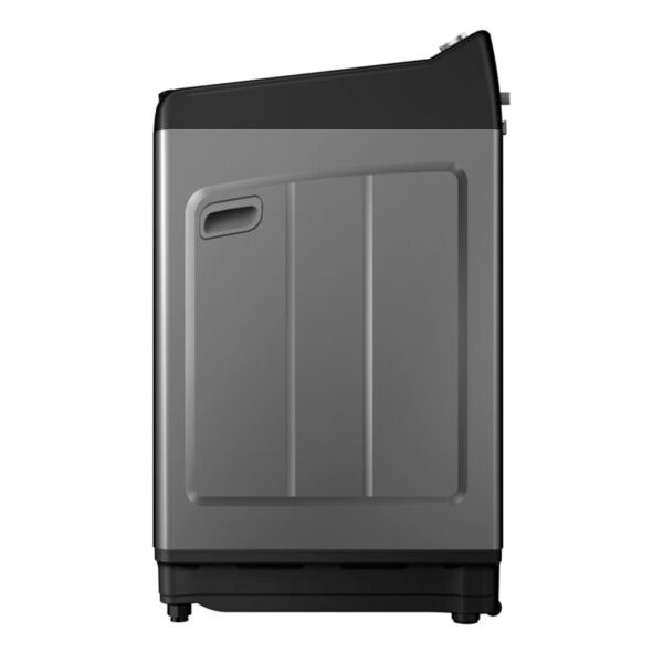 Hisense Washing Machine 16kg, Top Load Automatic Inverter Motor, Rear Control, Tide Wash, Aqua Save Function, Double Water Inlets, Pump with Filter Silver WT5T1625DB