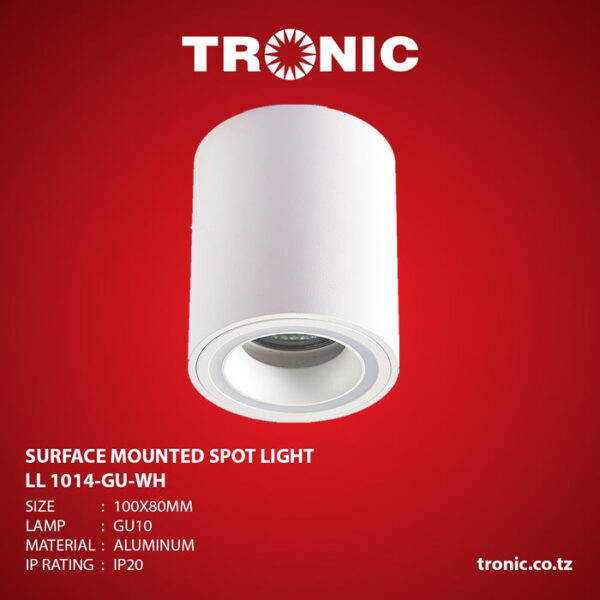 Tronic Surface Mounted Spotlight 100X80