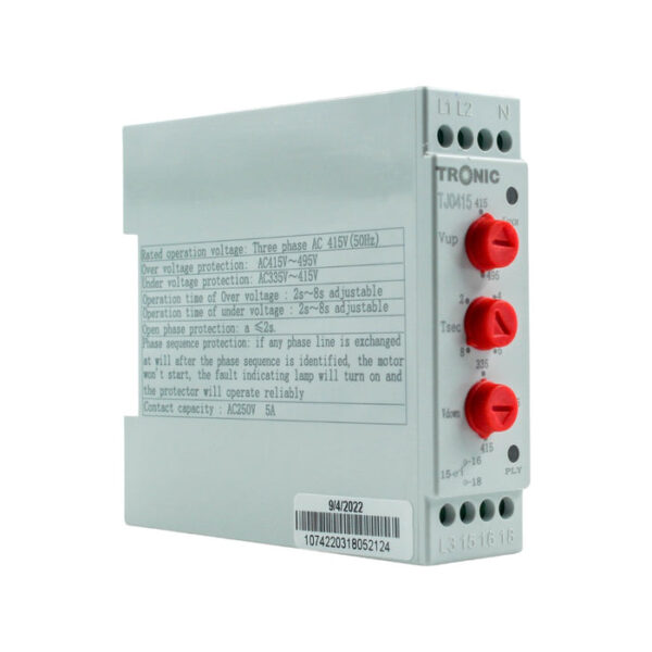 Tronic Phase Failure & Sequence Relay