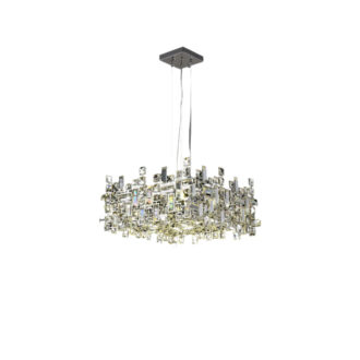 Tronic E27 Pendant Lamp WH 2024-2704-17-CH