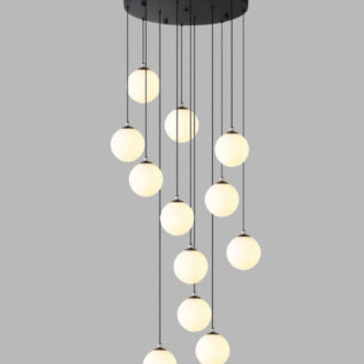 Tronic G9 Pendant Lamp WH 2024-G912-09-WH