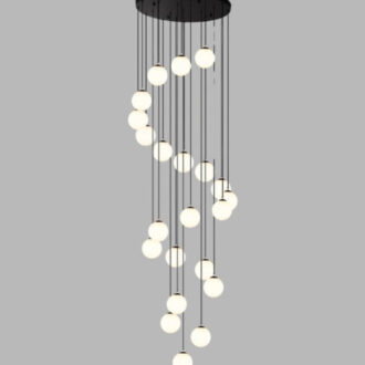 Tronic G9 Pendant Lamp WH 2024-G922-09-WH