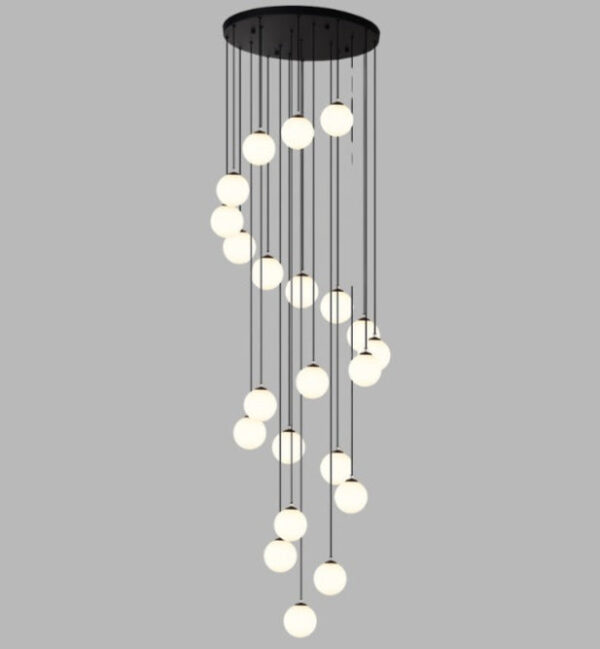 Tronic G9 Pendant Lamp WH 2024-G922-09-WH