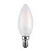 Tronic 4 Watts Candle Frosted Filament LED Warm White E14 (Small Screw) Bulb