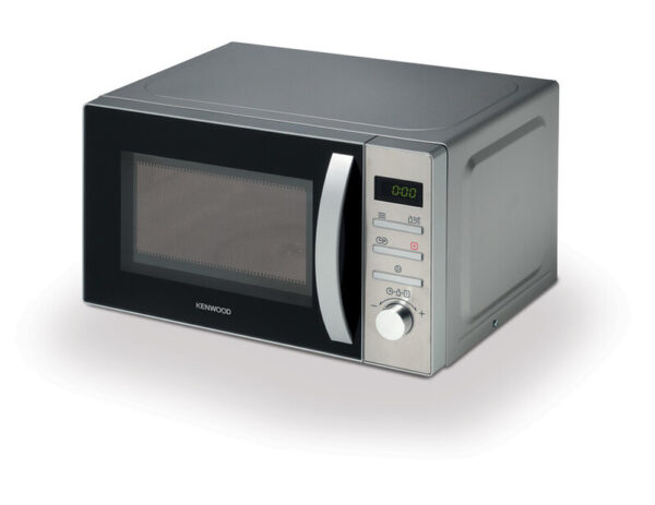 Kenwood 22L Microwave Oven with Digital Display 5 Power Levels Defrost Function Stainless Steel Auto Menu 95 Minutes Timer Clock Function 700W MWM22.000BK