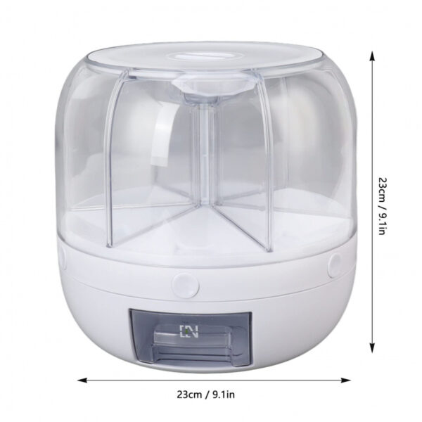 Nadstar Rice Bucket Dispenser 5KG Food Grain Storage Container Large Capacity Storage Box 916-6026