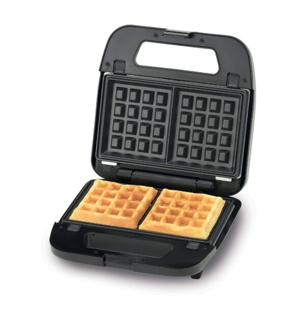 Kenwood Sandwich Maker 3 In 1 Sandwich Grill/Griddle Waffle 3 Sets of Non Stick Multifunctional Plates for Grilling Toasted Sandwiches and Waffles SMM02.000SI