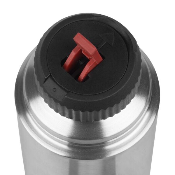 Tefal Senator Thermal Bottle 0.7L Stainless Steel Silver Robust Construction With Double Walled Safe Lock Thermos Insulated Vacuum Flask K3063314