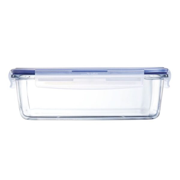 Luminarc Pure Box Rectangle Food Container 197cl Flat Rim P3549