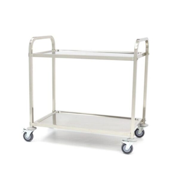 Generic Commercial Food Serving Trolley Stainless Steel