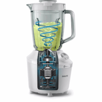 Philips Blender 600W 1.25L Glass Jar HR2291/20