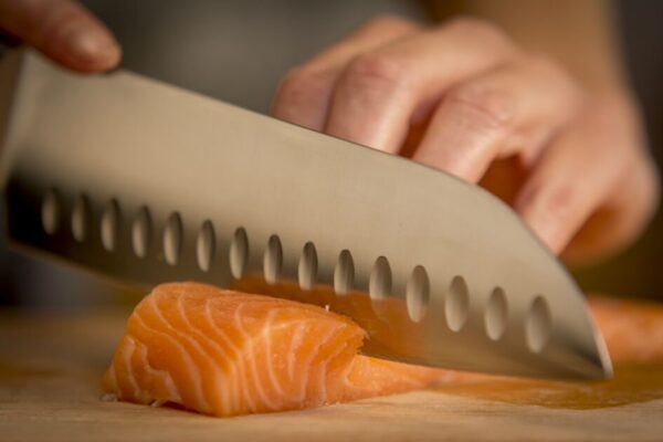 Tefal Comfort Santoku Knife 12cm Ideal For Slicing & Chopping All Types of Food High Performance Stainless Steel K2213604