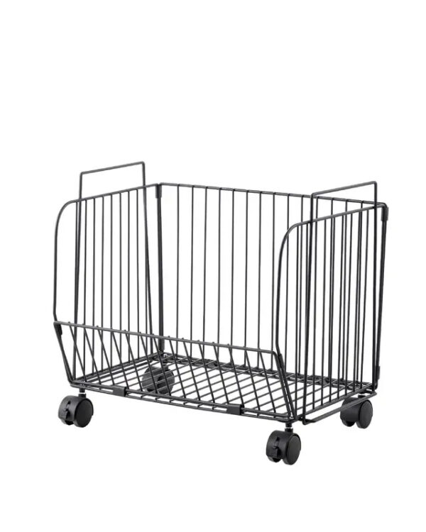 Nadstar Storage Rack Stainless Steel 3 Layers with Wheels Kitchen Standing Storage Rack HP22-029H
