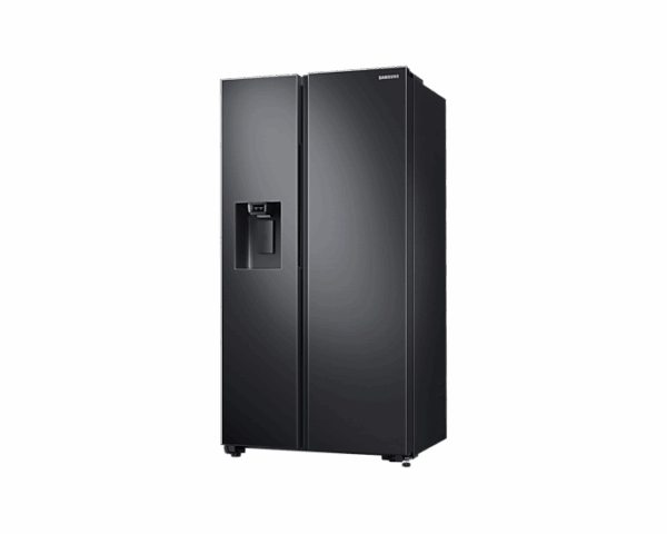 Samsung Refrigerator 635L with Sleek & Seamless Design, Side by Side, Digital Inverter, SpaceMax, Non-plumb Dispenser, Auto Ice Maker, Deodorizing Filter Black RS64R5311B4