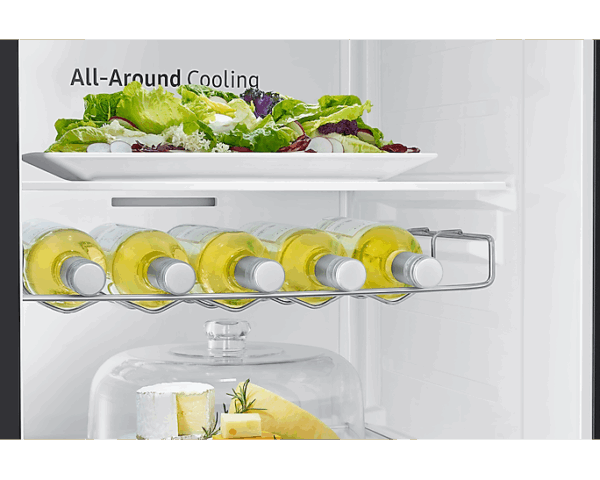 Samsung Refrigerator 635L with Sleek & Seamless Design, Side by Side, Digital Inverter, SpaceMax, Non-plumb Dispenser, Auto Ice Maker, Deodorizing Filter Black RS64R5311B4