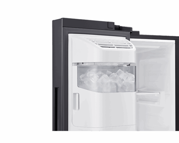 Samsung Refrigerator 635L with Sleek & Seamless Design, Side by Side, Digital Inverter, SpaceMax, Non-plumb Dispenser, Auto Ice Maker, Deodorizing Filter Black RS64R5311B4