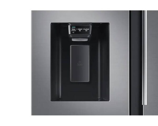 Samsung Refrigerator 617L with Sleek & Seamless Design, Side By Side. SpaceMax, Digital Inverter, Auto Ice Maker, Non-plumb Dispenser Silver RS64R5111M9