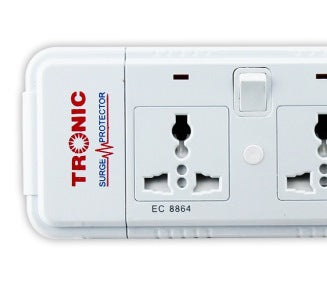 Tronic 4 Way Extension With 10 Meter Cable