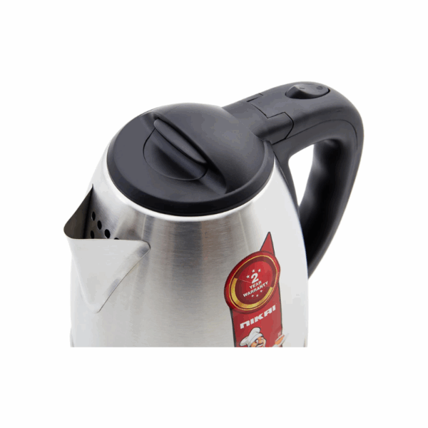 Nikai Electric Kettle 1.7L Stainless Steel 2200W With Filter And Boil Dry Protection With Auto-Shut Lid NK420A