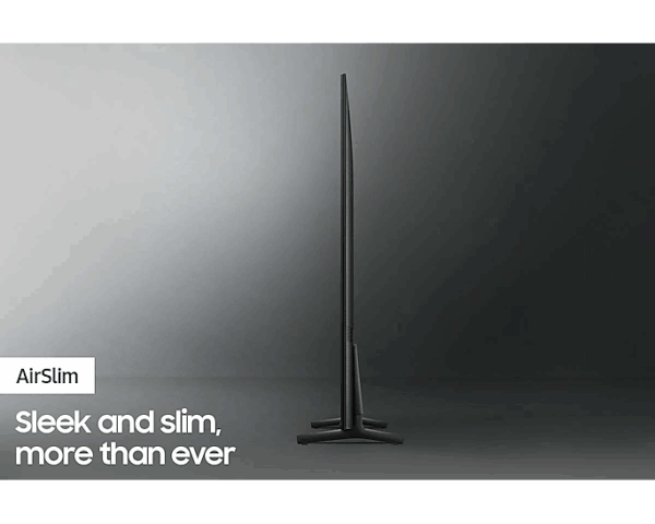 Samsung 55" LED 4K Crystal UHD Smart TV, Air Slim Design, Motion Xcelerator, HDR, Q-Symphony, PC on TV 55AU8000