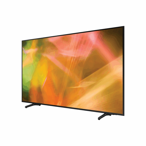 Samsung 55" LED 4K Crystal UHD Smart TV, Air Slim Design, Motion Xcelerator, HDR, Q-Symphony, PC on TV 55AU8000