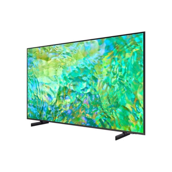Samsung 85" Crystal UHD 4K Smart TV Series CU8000 with Air Slim Design, OTS Lite, Smart Hub, Q-Symphony, Motion Xcelerator, SolarCell Remote 85CU8000