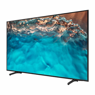 Samsung 85" LED 4K Crystal UHD Smart TV with Air Slim Design, Smart Hub, HDR, Motion Xcelerator, OTS Lite, Solarcell Remote 85BU8000