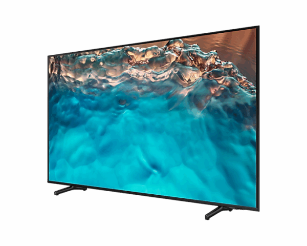 Samsung 85" LED 4K Crystal UHD Smart TV with Air Slim Design, Smart Hub, HDR, Motion Xcelerator, OTS Lite, Solarcell Remote 85BU8000